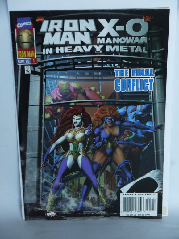 Iron Man X-O Manowar Heavy Metal (1996) #1 - Mycomicshop.be