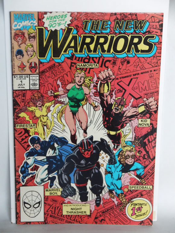 New Warriors (1990 1st Series) #1A - Mycomicshop.be