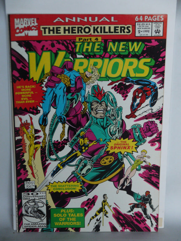 New Warriors (1990 1st Series) Annual #2 - Mycomicshop.be