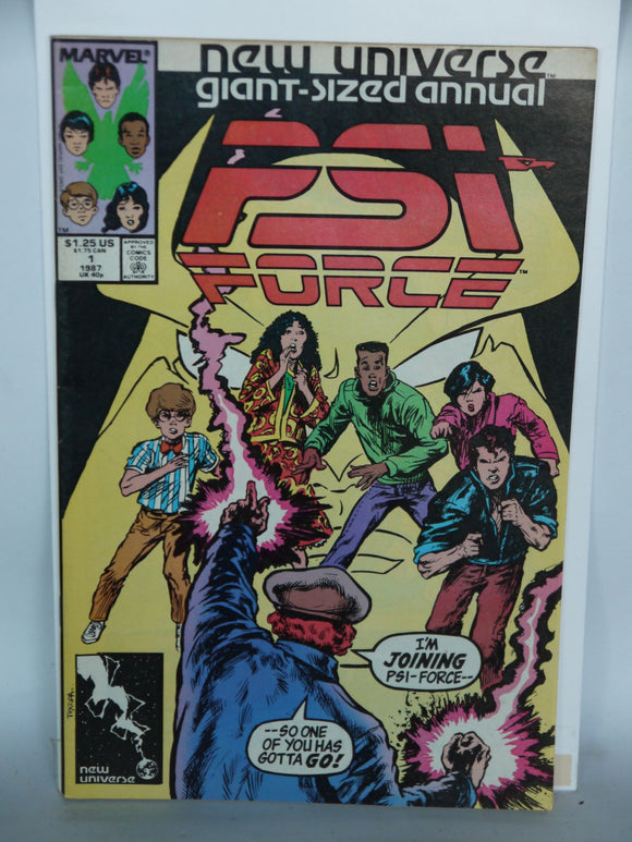Psi-Force (1986) Annual #1 - Mycomicshop.be
