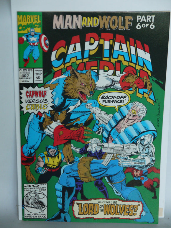 Captain America (1968 1st Series) #407 - Mycomicshop.be