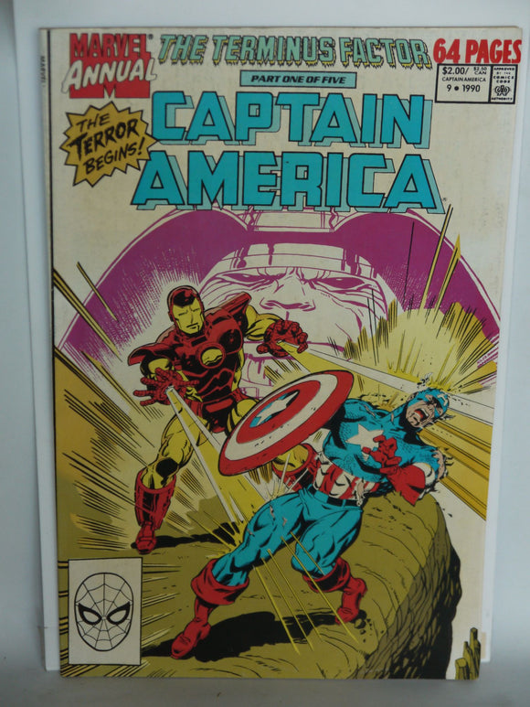 Captain America (1968 1st Series) Annual #9 - Mycomicshop.be