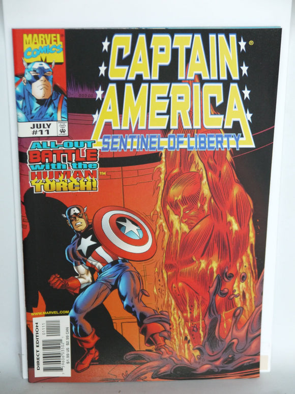 Captain America Sentinel of Liberty (1998) #11 - Mycomicshop.be