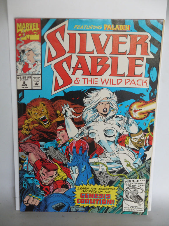Silver Sable and the Wild Pack (1992) #8 - Mycomicshop.be