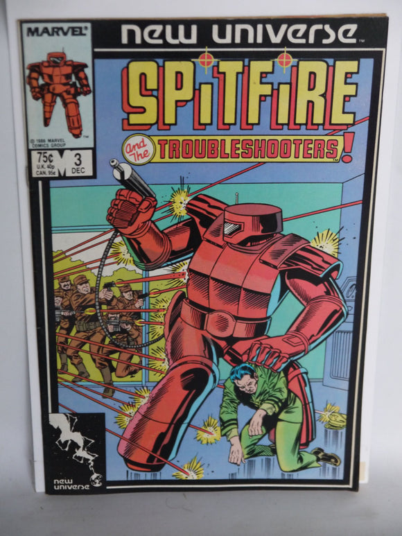 Spitfire and the Troubleshooters (1986) #3 - Mycomicshop.be