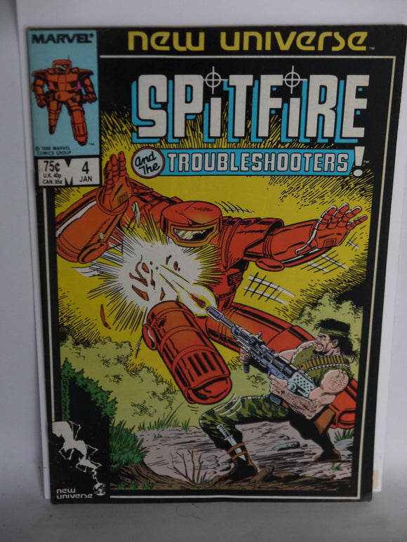 Spitfire and the Troubleshooters (1986) #4 - Mycomicshop.be