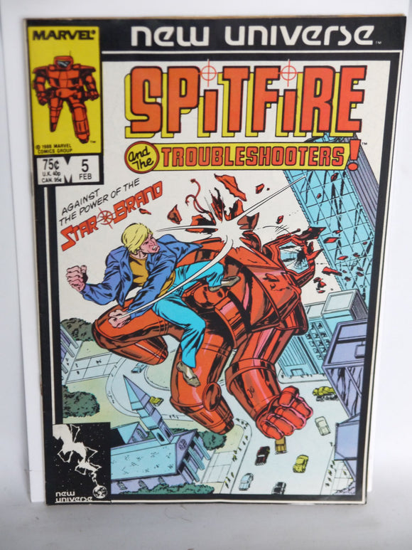 Spitfire and the Troubleshooters (1986) #5 - Mycomicshop.be
