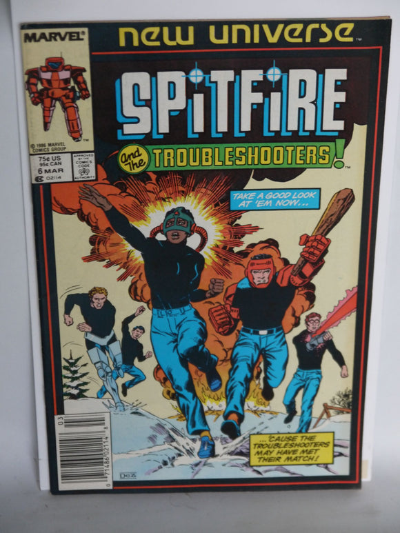 Spitfire and the Troubleshooters (1986) #6 - Mycomicshop.be