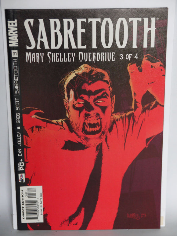 Sabretooth Mary Shelley Overdrive (2002) #3 - Mycomicshop.be
