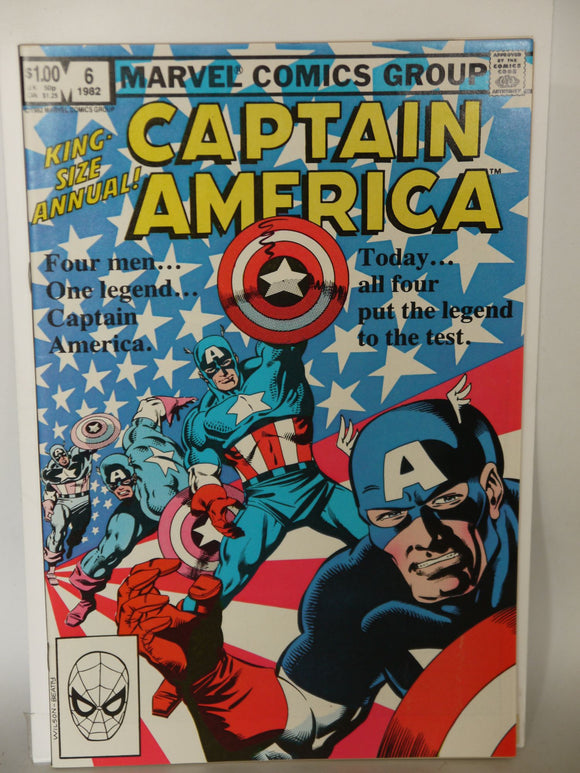 Captain America (1968 1st Series) Annual #6 - Mycomicshop.be