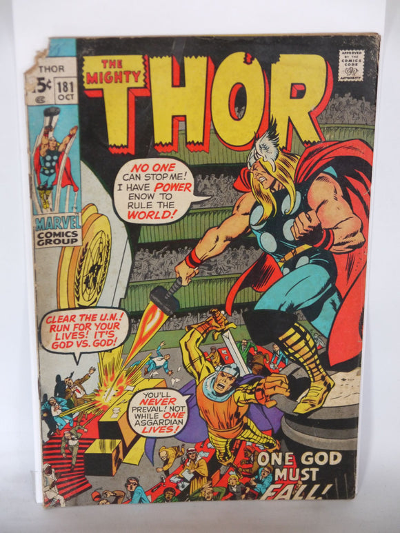 Thor (1962 1st Series Journey Into Mystery) #181 - Mycomicshop.be