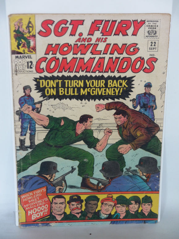 Sgt. Fury (1963) #22 - Mycomicshop.be