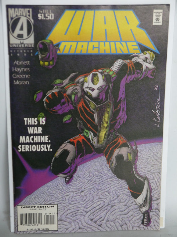 War Machine (1994 Marvel 1st Series) #19 - Mycomicshop.be