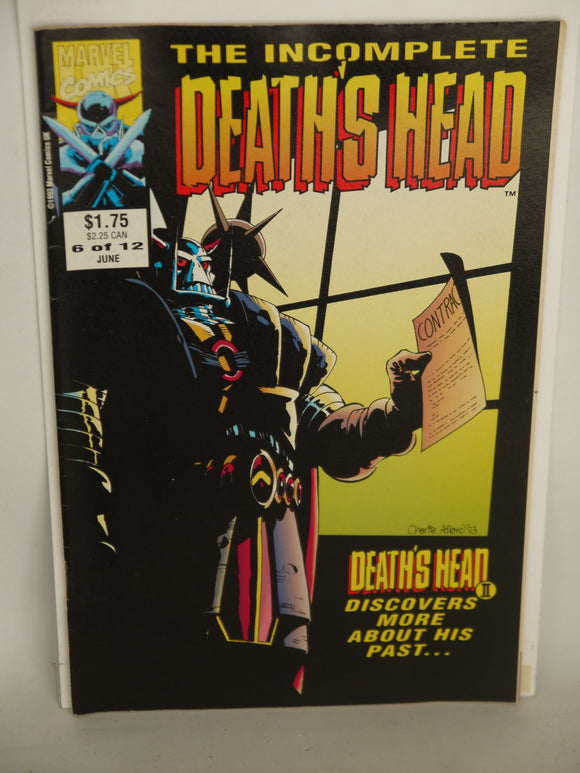 Incomplete Deaths Head (1993) #6 - Mycomicshop.be