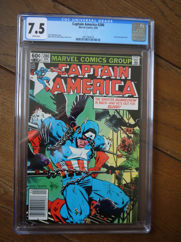 Captain America (1968 1st Series) #280 CGC 7.5 - Mycomicshop.be