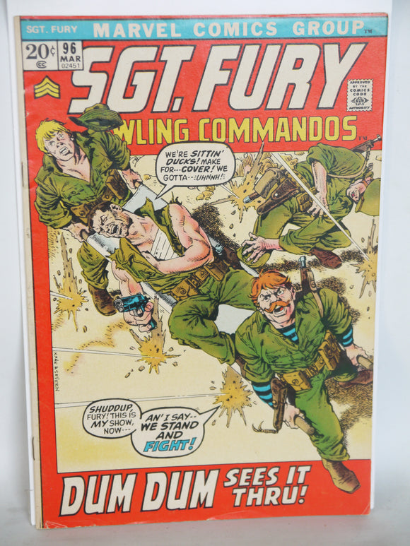 Sgt. Fury (1963) #96 - Mycomicshop.be
