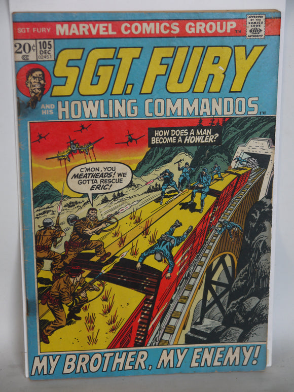 Sgt. Fury (1963) #105 - Mycomicshop.be