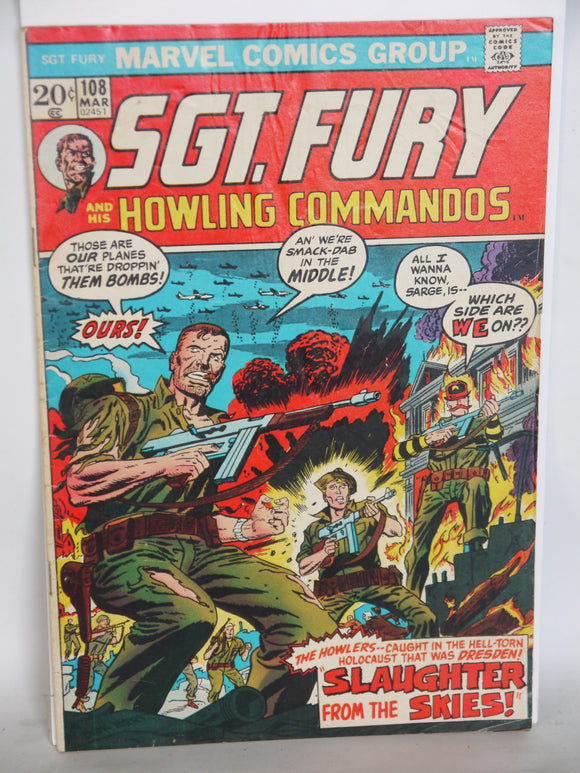 Sgt. Fury (1963) #108 - Mycomicshop.be