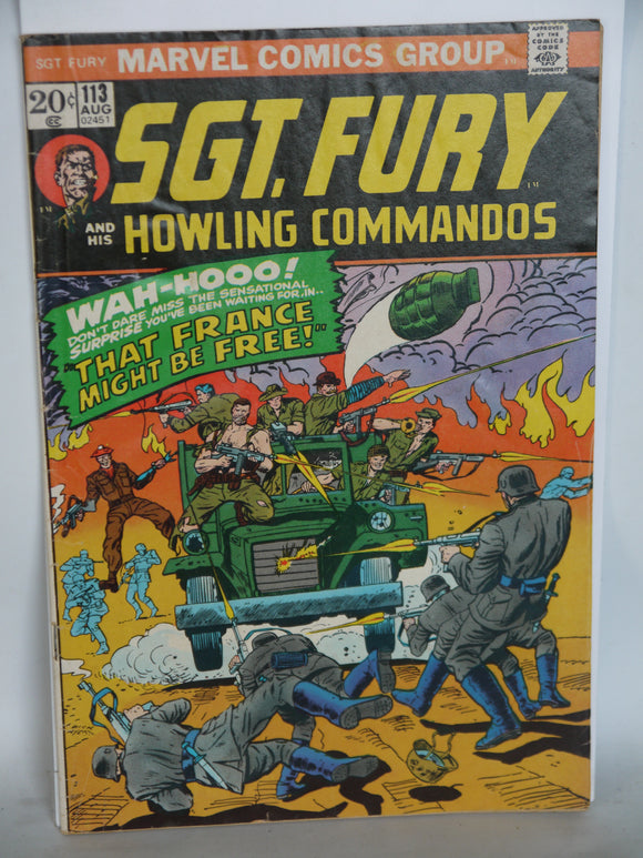 Sgt. Fury (1963) #113 - Mycomicshop.be