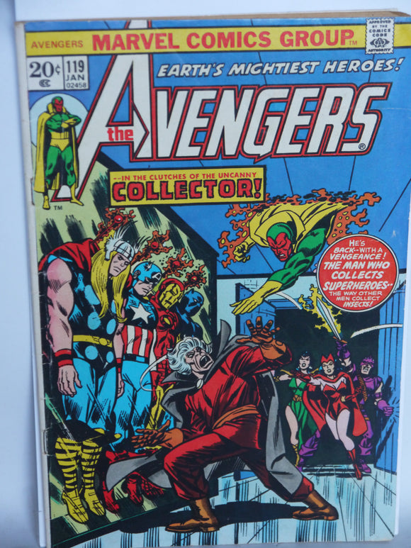 Avengers (1963 1st Series) Mark Jewelers #119MJ - Mycomicshop.be