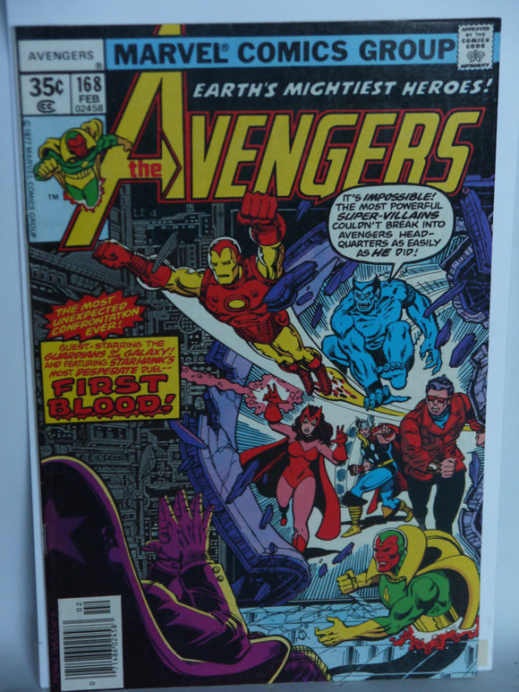 Avengers (1963 1st Series) #168 - Mycomicshop.be