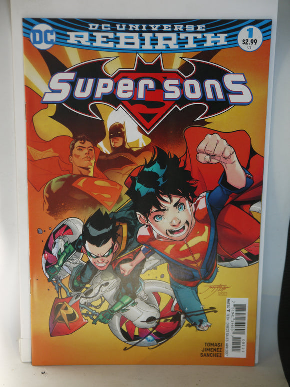 Super Sons (2017) #1A - SIGNED - Mycomicshop.be