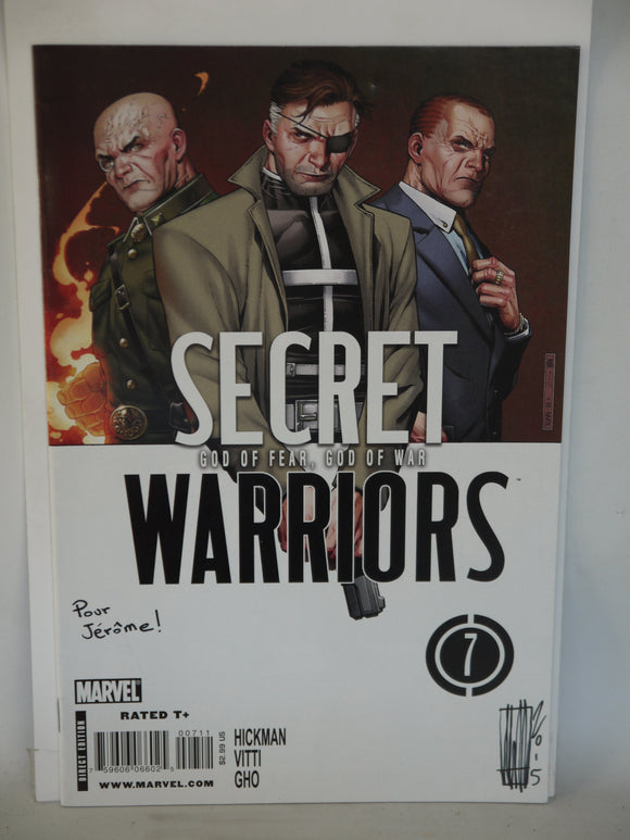 Secret Warriors (2009) #7A - SIGNED - Mycomicshop.be