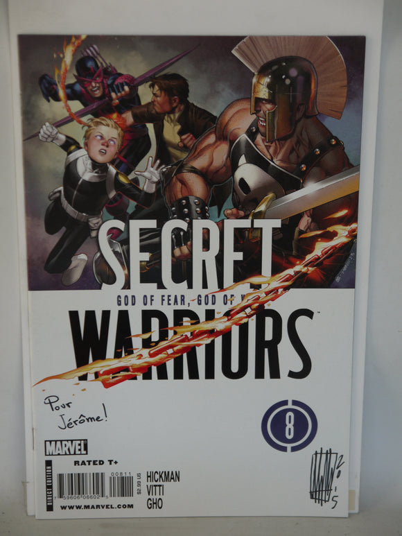 Secret Warriors (2009) #8A - SIGNED - Mycomicshop.be