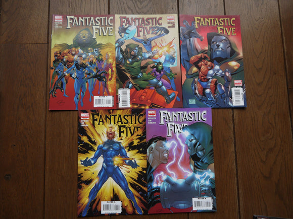 Fantastic Five (2007 2nd Series) Complete Set - Mycomicshop.be