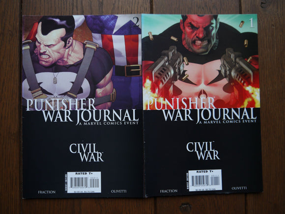 Punisher War Journal (2006 2nd Series) 1 + 2 - Mycomicshop.be