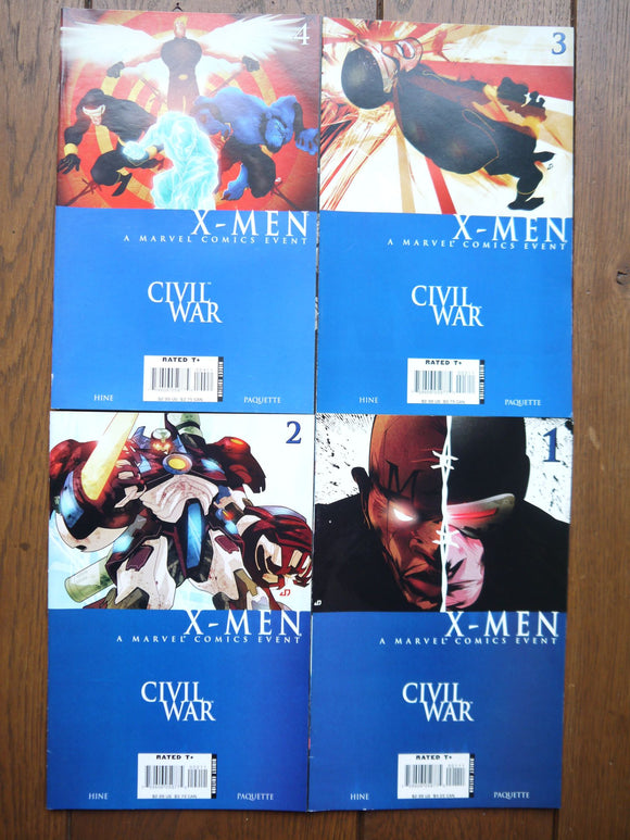 Civil War X-Men (2006) Complete Set - Mycomicshop.be