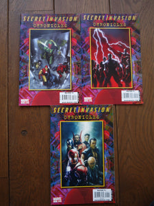 Secret Invasion Chronicles (2009) set - Mycomicshop.be