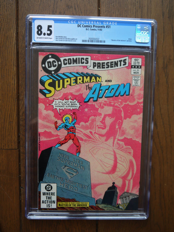 DC Comics Presents (1978) #51 CGC 8.5 - Mycomicshop.be