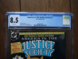 America vs. the Justice Society (1985) #1 CGC 8.5 - Mycomicshop.be