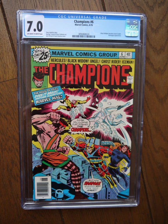 Champions (1975 1st Series) #6 CGC 7.0 - Mycomicshop.be