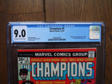 Champions (1975 1st Series) #9 CGC 9.0 - Mycomicshop.be