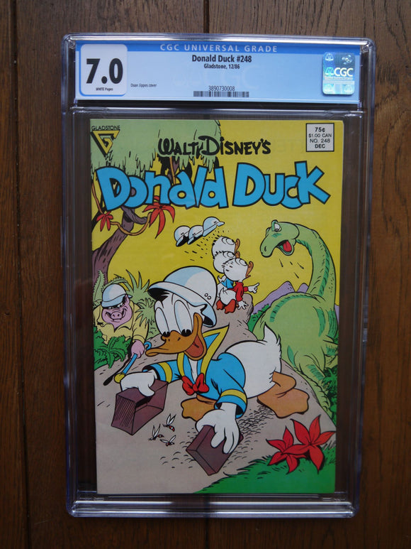 Donald Duck (1952-1980 Dell/Gold Key/Whitman/Gladstone) #248 CGC 7.0 - Mycomicshop.be