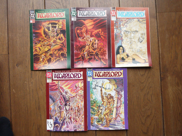 Warlord (1992 Limited Series) Lot of 5 comics - Mycomicshop.be