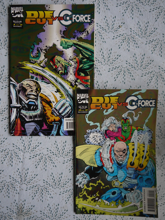 Die Cut vs. G-Force (1993) Complete Set - Mycomicshop.be