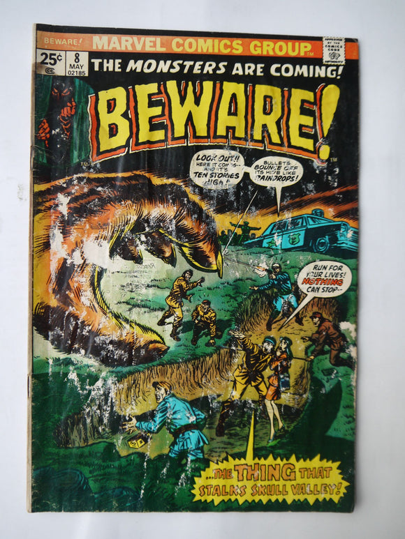 Beware (1973) #8 - Mycomicshop.be
