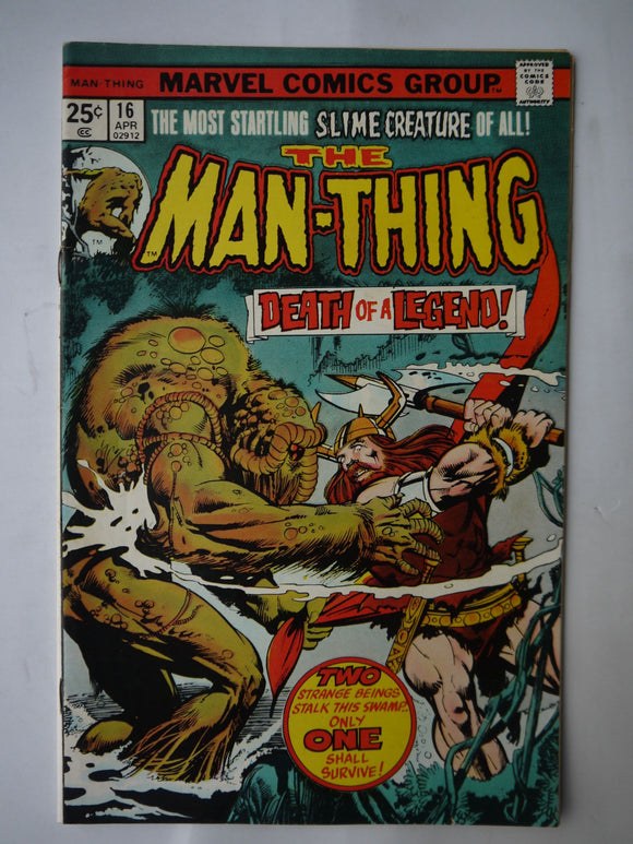 Man-Thing (1974 1st Series) #16 - Mycomicshop.be