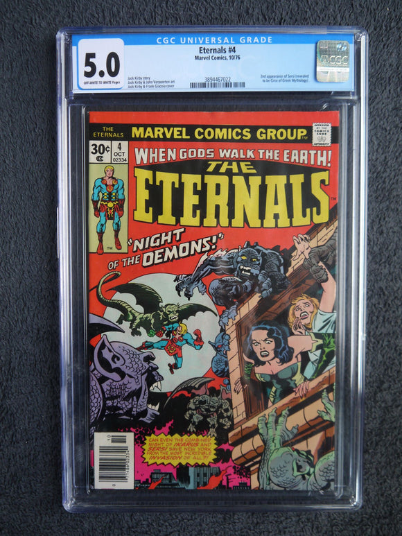 Eternals (1976 1st Series) #4 CGC 5.0 - Mycomicshop.be