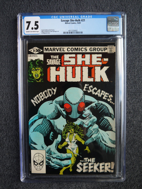 Savage She-Hulk (1980) #21 CGC 7.5 - Mycomicshop.be
