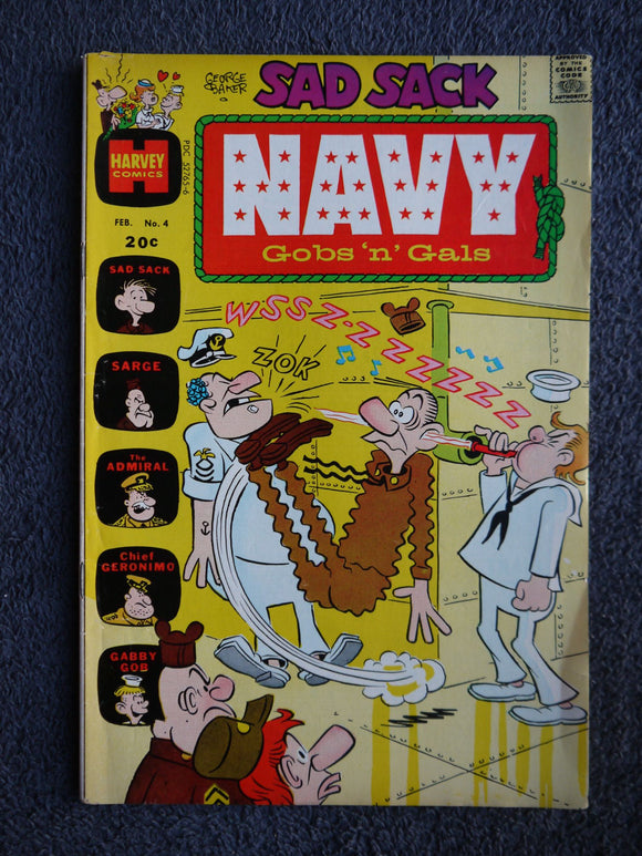 Sad Sack Navy, Gobs 'N' Gals (1972 Harvey) #4 - Mycomicshop.be