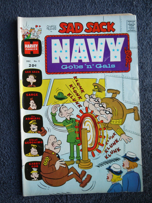 Sad Sack Navy, Gobs 'N' Gals (1972 Harvey) #3 - Mycomicshop.be