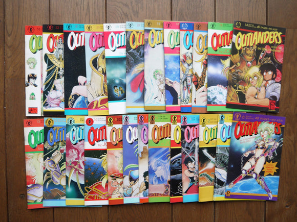 Outlanders (1988) lot of 25 comics - Mycomicshop.be