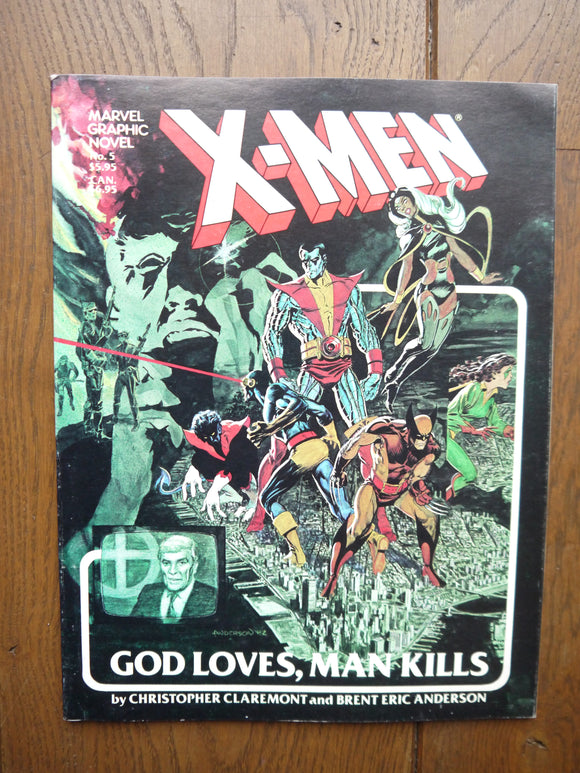 X-Men God Loves, Man Kills GN (1982 Marvel Graphic Novel) #1 - Mycomicshop.be