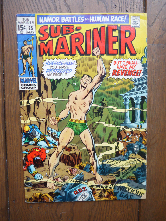 Sub-Mariner (1968 1st Series) #25 - Mycomicshop.be