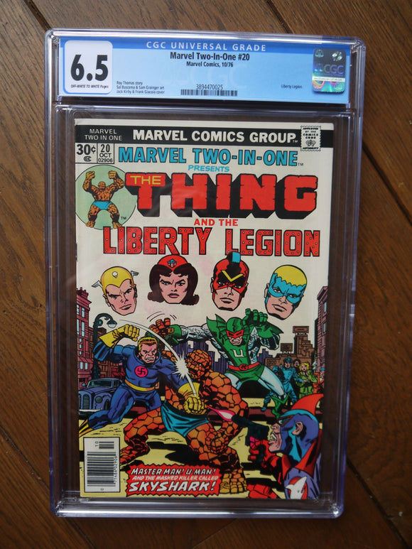Marvel Two-in-One (1974 1st Series) #20 CGC 6.5 - Mycomicshop.be