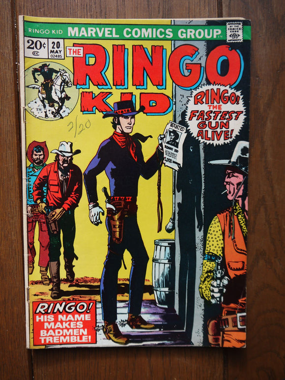 Ringo Kid (1970 Marvel) #20 - Mycomicshop.be